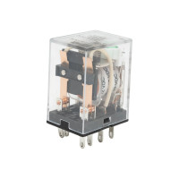Промежуточное реле DEKraft 2-контактное, с led инд. 5а 12в dc пр-102 23836DEK
