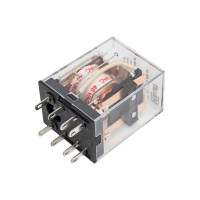 Промежуточное реле DEKraft 2-контактное, с led инд. 5а 48в ac пр-102 23858DEK