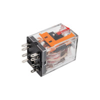 Промежуточное реле DEKraft 2-контактное, с led инд. и test функ. 5а 48в ac пр-102 23859DEK