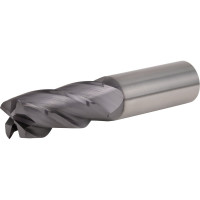 Фреза радиусная VHM 20x45x100x20 мм, R1 мм, Z4, Тип INOX NORGAU 018260200