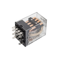 Промежуточное реле DEKraft 4 контакта, с led индикацией, 3а, 24в dc, пр-102 23804DEK