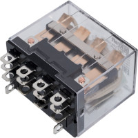 Промежуточное реле DEKraft 4 контакта, с led индикацией, 10а, 110в dc, пр-102 23940DEK
