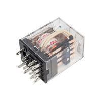 Промежуточное реле DEKraft 4 контакта, с led индикацией, 5а, 110в ac, пр-102 23898DEK