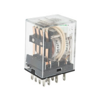 Промежуточное реле DEKraft 4 контакта, с led индикацией, 5а, 127в dc, пр-102 23891DEK