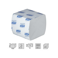 Бумага туалетная д/дисп Luscan PROFESSIONAL Luscan Professional 2сл бел вт см 250л 30пач/уп 1519337