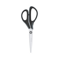 Ножницы Berlingo easycut 350 23 см, серые, эргономичные ручки, мягкие вставки, европодвес DNn_23035_c