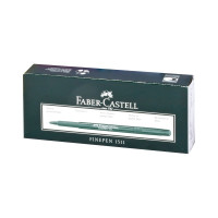 Набор ручек капиллярных Faber-Castell, 10 шт в наборе, finepen 1511 черная, 0,4 мм 151199