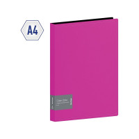 Папка Berlingo color zone с 80 вкладышами, 30 мм, 1000 мкм, розовая AVp_80113