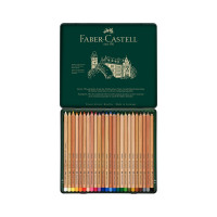 Пастельные карандаши Faber-Castell pitt pastel, 24 цвета, металлическая коробка 112124