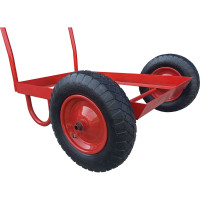 Двухколесная тачка Промышленник 300 л, антиударная, колесо пневматическое, 4,00/8 ПРОМ-300А2КП4