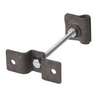 Держатель для горизонтальных и вертикальных поверхностей TDM ELECTRIC выс. со шпилькой 170 мм, для прута 6-10 мм, термодиф. SQ2402-3213