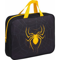 Папка на молнии с ручками BRAUBERG а4, 1 отделение, полиэстер, 80 мм, venomous spider 271485
