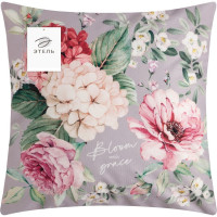 Чехол на подушку Этель Bloom 40x40 см, велюр, 100% полиэстер 9276123