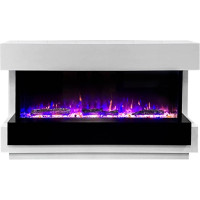 Портал Royal Flame Cube под Astra 36 (белый)/черный 64936770