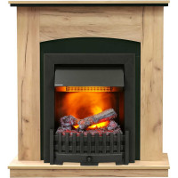 Портал Royal Flame Barcelona под классику (дуб золотой/черный 64949400