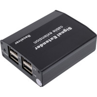 Удлинитель интерфейса USB 2.0 OSNOVO TA-U15+RA-U45 по кабелю витой пары (CAT5e/6) до 50м. sct1410