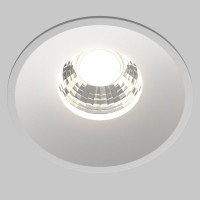 Встраиваемый светильник MAYTONI Round LED 12W Алюминий Белый DL058-12W-DTW-W