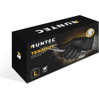 Перчатки нитриловые высокопрочные Runtec Tenacity размер L 100 штук RT-GLVS-L