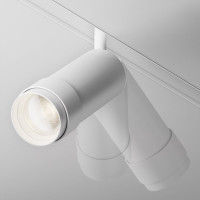Трековый светильник MAYTONI Focus Zoom LED 12W Алюминий Белый TR212-1-12WTW-DD-Z-W
