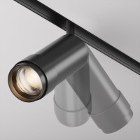 Трековый светильник MAYTONI Focus Zoom LED 12W Алюминий Черный TR211-1-12W3K-Z-B