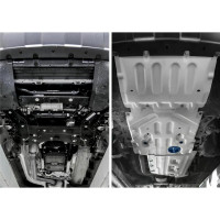 ЗК, КПП и РК Rival BMW X3 2017-/X4 2018, с крепежом, K333.0531.1
