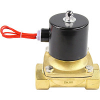 Клапан электромагнитный DN.ru VS2W-100V-NC Ду25 Ру10 двухходовой, латунь, VITON, 220В AC D130-01561