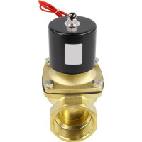 Клапан электромагнитный DN.ru VS2W-100V-NC Ду15 Ру10 двухходовой, латунь, VITON, 24В DC D130-01601