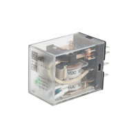 Промежуточное реле DEKraft 2-контактное, с led инд. 5а 12в dc пр-102 23836DEK