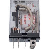Промежуточное реле DEKraft 2-контактное, с led инд. 10а 380в ac пр-102 23918DEK