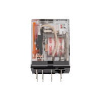 Промежуточное реле DEKraft 2-контактное, с led инд. и test функ. 5а 48в ac пр-102 23859DEK
