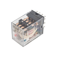 Промежуточное реле DEKraft 4 контакта, с led индикацией, 5а, 110в ac, пр-102 23898DEK