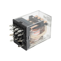 Промежуточное реле DEKraft 4 контакта, с led индикацией, 5а, 380в ac, пр-102 23901DEK
