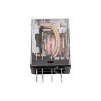 Промежуточное реле DEKraft 4 контакта, с led индикацией, 3а, 24в ac, пр-102 23820DEK