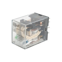 Промежуточное реле DEKraft 4 контакта, с led индикацией, 5а, 127в dc, пр-102 23891DEK
