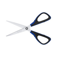 Ножницы Berlingo easycut 300 19 см, синие, мягкие вставки, европодвес DNn_19035_a