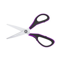 Ножницы Berlingo easycut 350 21 см, сиреневые, эргономичные ручки, мягкие вставки, европодвес DNn_21035_a