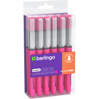 Текстовыделитель-кисть Berlingo Textline hl470 розовый, 1-6 мм T4519