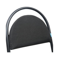 Стул Helmi hl-f02 стандарт, каркас черный, обивка ткань черная 330638