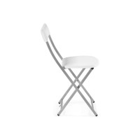 Стул Woodville Elevis белый полимер, светлый мусс 459670