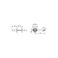 Раздельная ручка FUARO R.DSS201-0203/19 (DSS-0203/19) INOX 201 black 45457