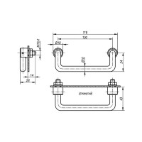 Приборная ручка KIPP K0218.1003