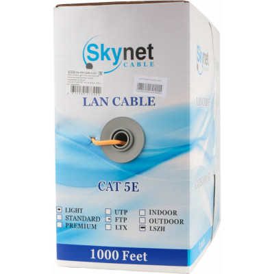 Кабель SkyNet Light CSL-FTP-LSZH-4-CU