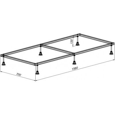 Каркас для литьевого поддона Aquanet 0.7 00267181