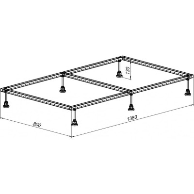 Каркас для литьевого поддона Aquanet 0.6 00267180