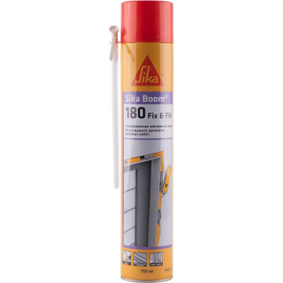 Sika Пена монтажная бытовая Boom-180 Fix / Fill, 750мл, 870гр. 613713