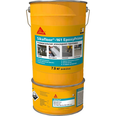 Двухкомпонентная эпоксидная грунтовка SIKA floor-161 EpoxyPrimer 622869