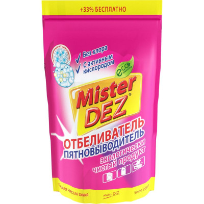 Mister Dez Отбеливатель-пятновыводитель с активным кислородом 800 г 133
