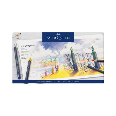 Цветные карандаши Faber-Castell goldfaber 114736