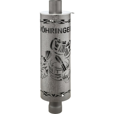 Дымоход для печи банной отопительной VOHRINGER D115 konvektor_kozhuh_shaika