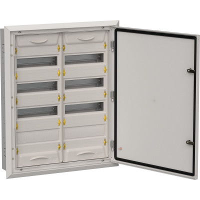 IEK Titan 5 корпус мет. щрв-96 (2x48) 755x625x130 ip31 сер TI5-50-V-2X048-31-7035